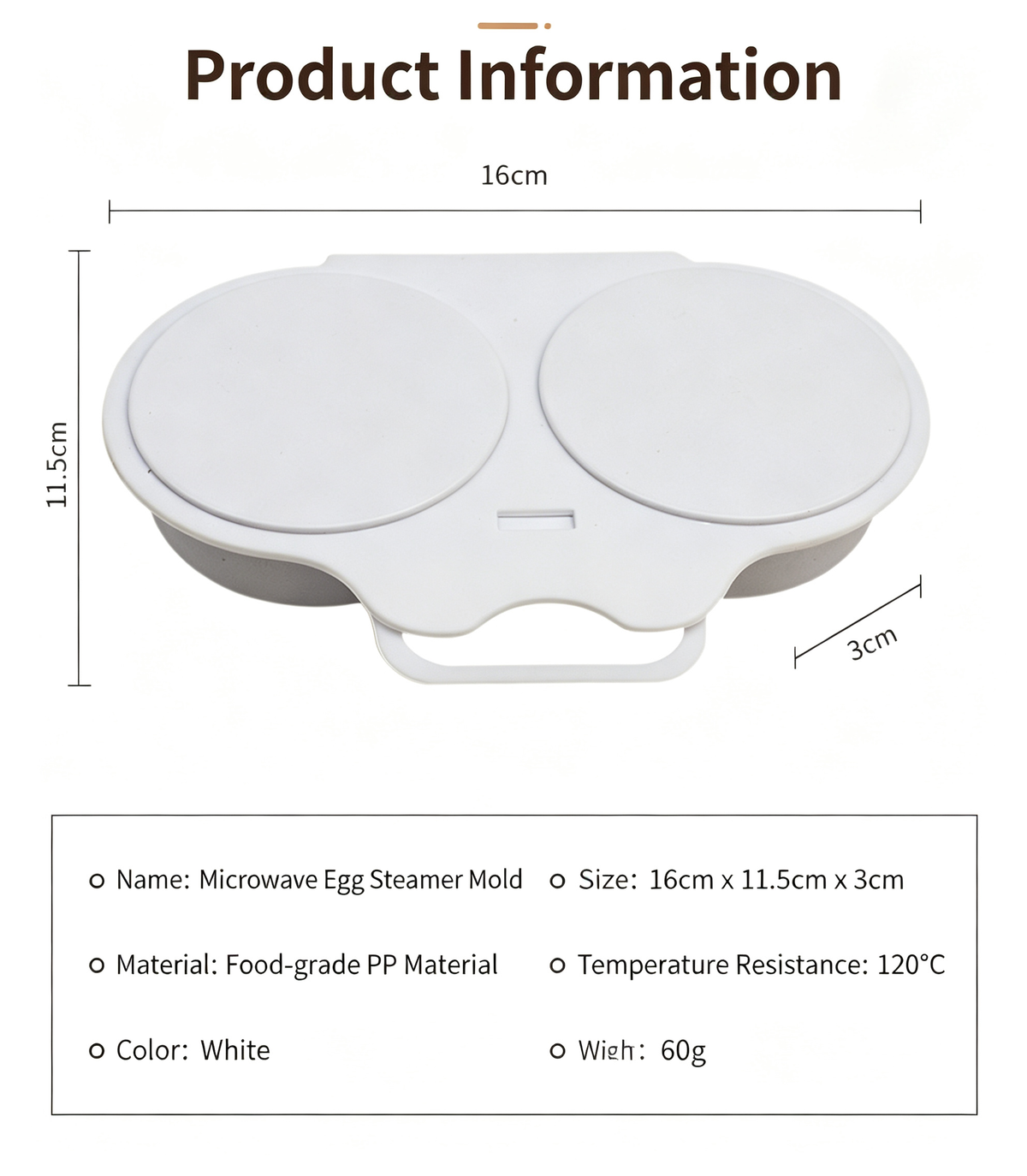 ⏳ FINAL 24 HOURS · 50% OFF 🥚 Microwave Double Egg Poacher with Lid & Handle