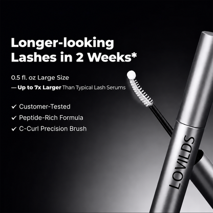 👁️LOVILDS Peptide Lash Serum for Fuller, Stronger-Looking Lashes