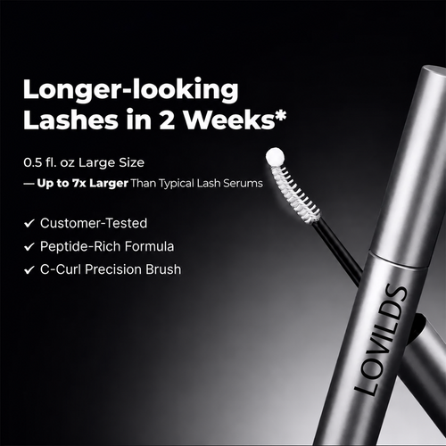 👁️LOVILDS Peptide Lash Serum for Fuller, Stronger-Looking Lashes（Discount）
