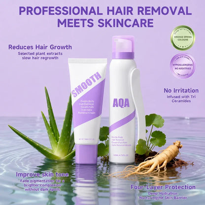 🌿 Smooth Skin Without the Shave | Gentle Hair Removal for Sensitive Skin