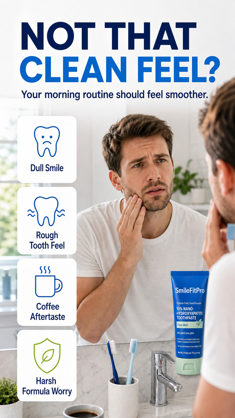 Common daily oral care frustrations