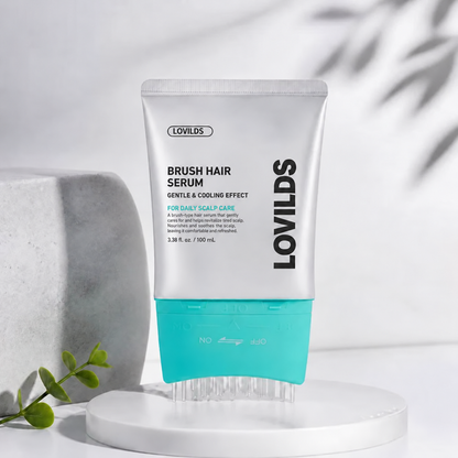 LOVILDS Scalp Brush Serum Fresh Scalp. Fuller-Looking Roots.