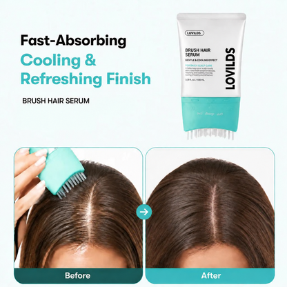 LOVILDS Scalp Brush Serum Fresh Scalp. Fuller-Looking Roots.