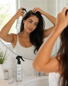 Step 2 Spray and Massage